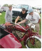 Randy shows 1919 bike